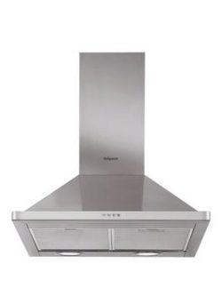Hotpoint Phpn74Famx 70Cm Chimney Cooker Hood - Stainless Steel
